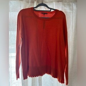 Elliott Lauren Orange Sweater